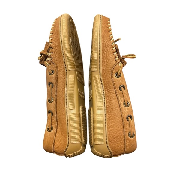Minnetonka Tan Moccasins for Women - Picture 4 of 8
